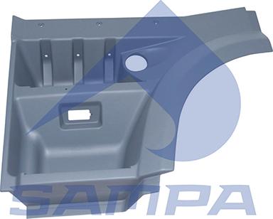 Sampa 1850 0010 - Foot Board, door sill car-mod.net