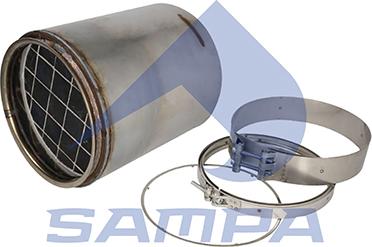 Sampa 209.073 - Soot / Particulate Filter, exhaust system car-mod.net