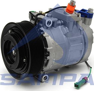 Sampa 206.194 - Compressor, air conditioning car-mod.net