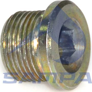 Sampa 200.047 - Sealing Plug, oil sump car-mod.net