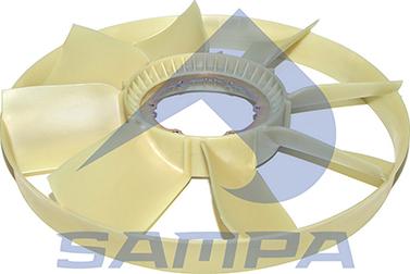 Sampa 200.161 - Fan, radiator car-mod.net