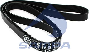 Sampa 203.364 - V-Ribbed Belt car-mod.net