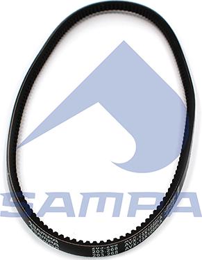 Sampa 203.268 - Drive belt, V-Belt car-mod.net