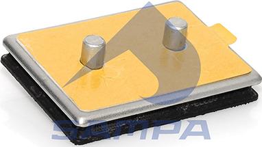 Sampa 202.300 - Rubber Buffer, suspension car-mod.net