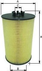 SAMPIYON FILTER CE 1043 E - Oil Filter car-mod.net