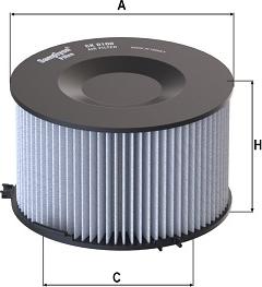SAMPIYON FILTER CK 0100 - Filter, interior air car-mod.net