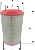 SAMPIYON FILTER CR 0190 - Engine Air Filter car-mod.net