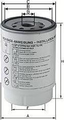 SAMPIYON FILTER CS 1556 M - Fuel filter car-mod.net