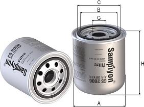 SAMPIYON FILTER CS 2006 - Engine Air Filter car-mod.net