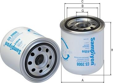 SAMPIYON FILTER CS 2008 - Engine Air Filter car-mod.net