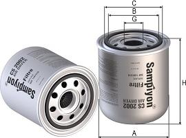 SAMPIYON FILTER CS 2002 - Engine Air Filter car-mod.net