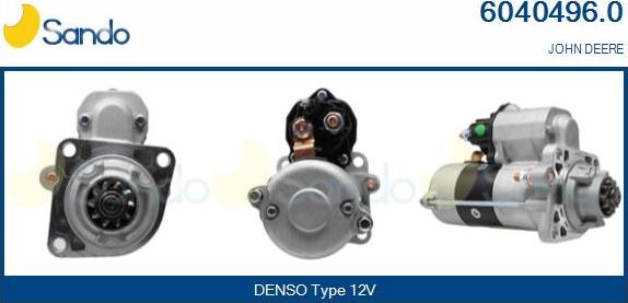 Sando 6040496.0 - Starter car-mod.net