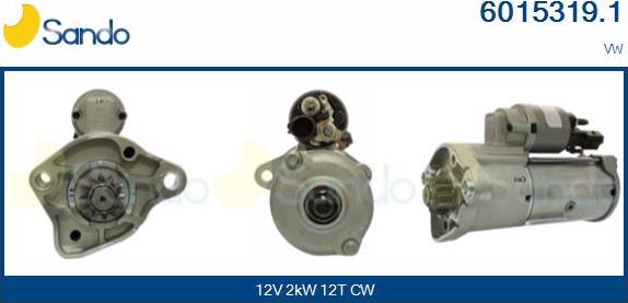 Sando 6015319.1 - Starter car-mod.net