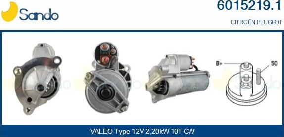 Sando 6015219.1 - Starter car-mod.net