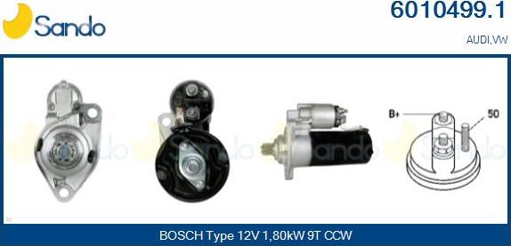 Sando 6010499.1 - Starter car-mod.net