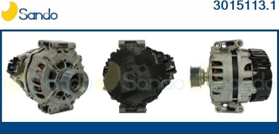 Sando 3015113.1 - Alternator, starter car-mod.net