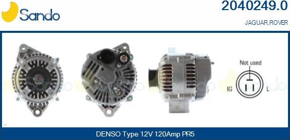 Sando 2040249.0 - Alternator car-mod.net