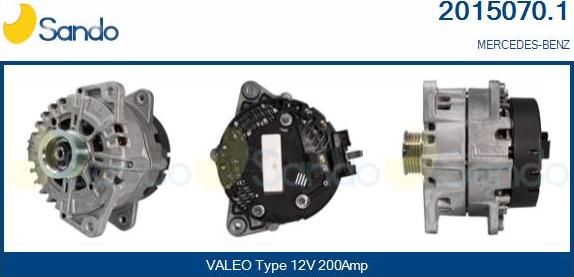 Sando 2015070.1 - Alternator car-mod.net