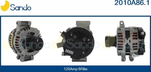 Sando 2010A86.1 - Alternator car-mod.net