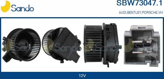 Sando SBW73047.1 - Interior Blower car-mod.net