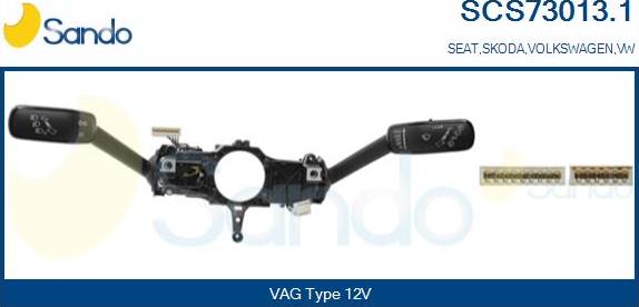 Sando SCS73013.1 - Steering Column Switch car-mod.net