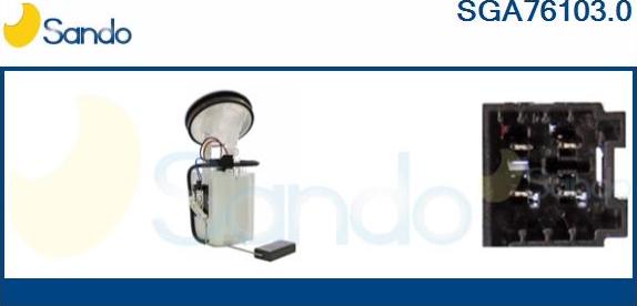 Sando SGA76103.0 - Fuel Supply Module car-mod.net