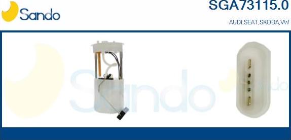 Sando SGA73115.0 - Fuel Supply Module car-mod.net