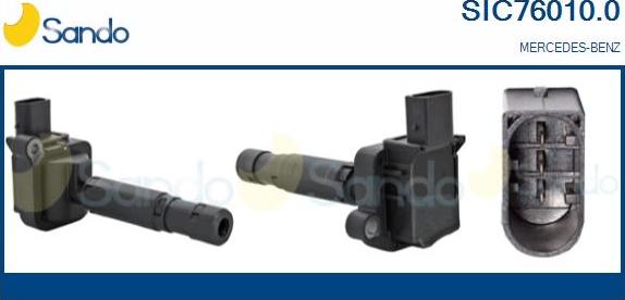 Sando SIC76010.0 - Ignition Coil car-mod.net