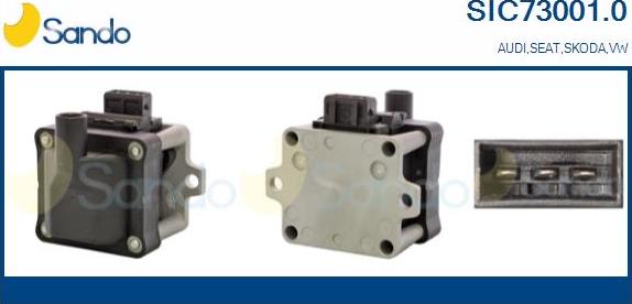 Sando SIC73001.0 - Ignition Coil car-mod.net