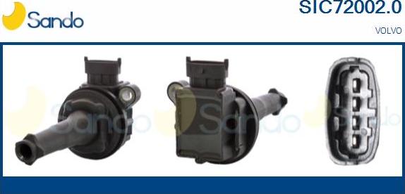 Sando SIC72002.0 - Ignition Coil car-mod.net