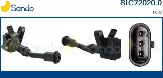 Sando SIC72020.0 - Ignition Coil car-mod.net