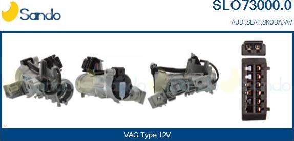 Sando SLO73000.0 - Ignition / Starter Switch car-mod.net