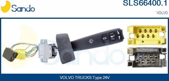 Sando SLS66400.1 - Steering Column Switch car-mod.net