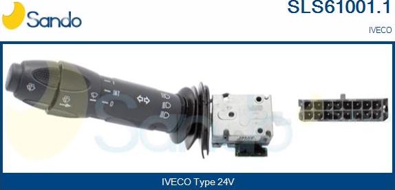 Sando SLS61001.1 - Steering Column Switch car-mod.net