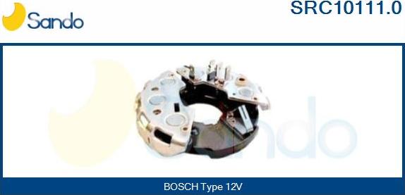 Sando SRC10111.0 - Rectifier, alternator car-mod.net