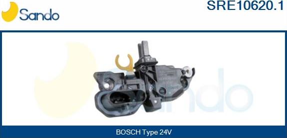 Sando SRE10620.1 - Voltage regulator, alternator car-mod.net