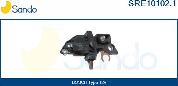 Sando SRE10102.1 - Voltage regulator, alternator car-mod.net
