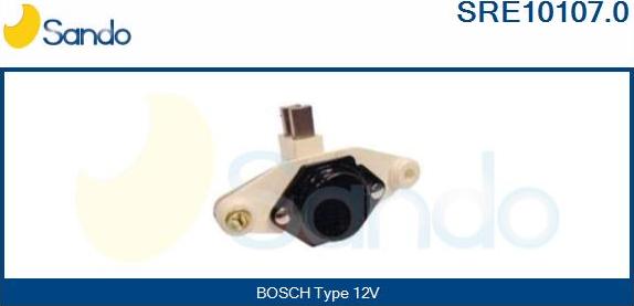 Sando SRE10107.0 - Voltage regulator, alternator car-mod.net