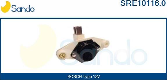 Sando SRE10116.0 - Voltage regulator, alternator car-mod.net