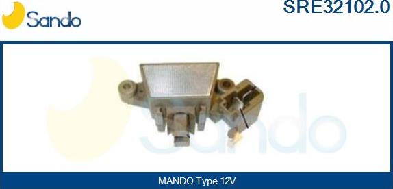 Sando SRE32102.0 - Voltage regulator, alternator car-mod.net