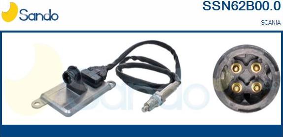 Sando SSN62B00.0 - NOx Sensor, urea injection / catalyst car-mod.net