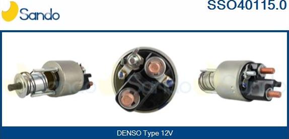 Sando SSO40115.0 - Solenoid Switch, starter car-mod.net