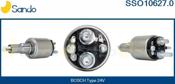 Sando SSO10627.0 - Solenoid Switch, starter car-mod.net