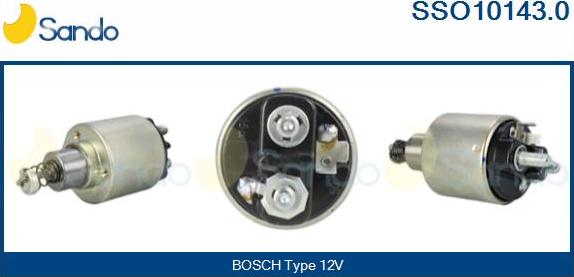 Sando SSO10143.0 - Solenoid Switch, starter car-mod.net