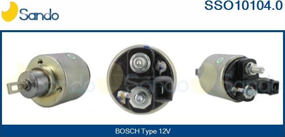 Sando SSO10104.0 - Solenoid Switch, starter car-mod.net
