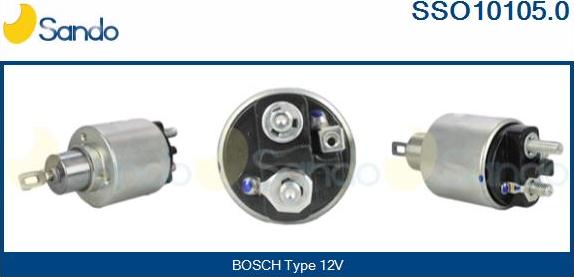 Sando SSO10105.0 - Solenoid Switch, starter car-mod.net