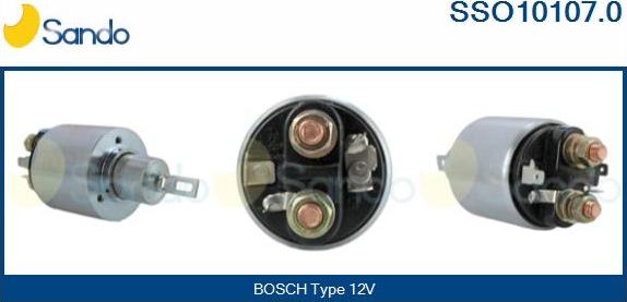 Sando SSO10107.0 - Solenoid Switch, starter car-mod.net