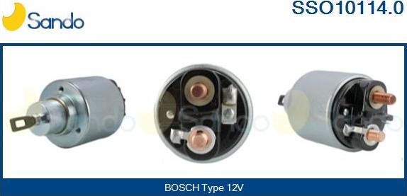Sando SSO10114.0 - Solenoid Switch, starter car-mod.net