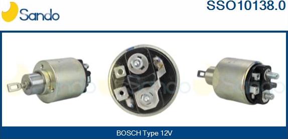 Sando SSO10138.0 - Solenoid Switch, starter car-mod.net