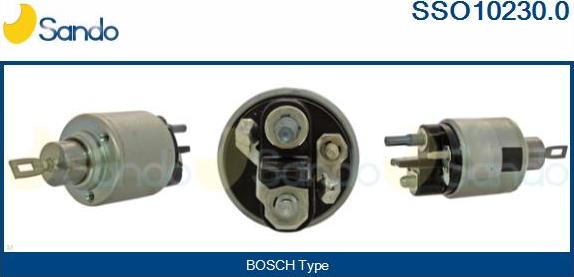 Sando SSO10230.0 - Solenoid Switch, starter car-mod.net